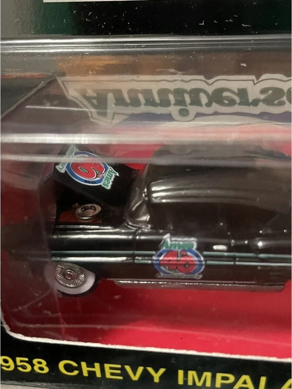 1958 Chevy Impala Racing Champions Mint Ames 40TH Anniv. 1/64 Diecast 1 of 5000